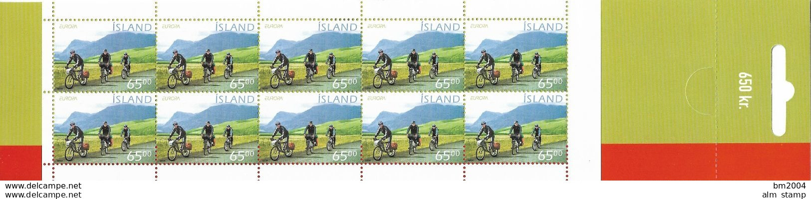 2004 Island Mi. 1066-7**MNH Booklet  Europa - Booklets