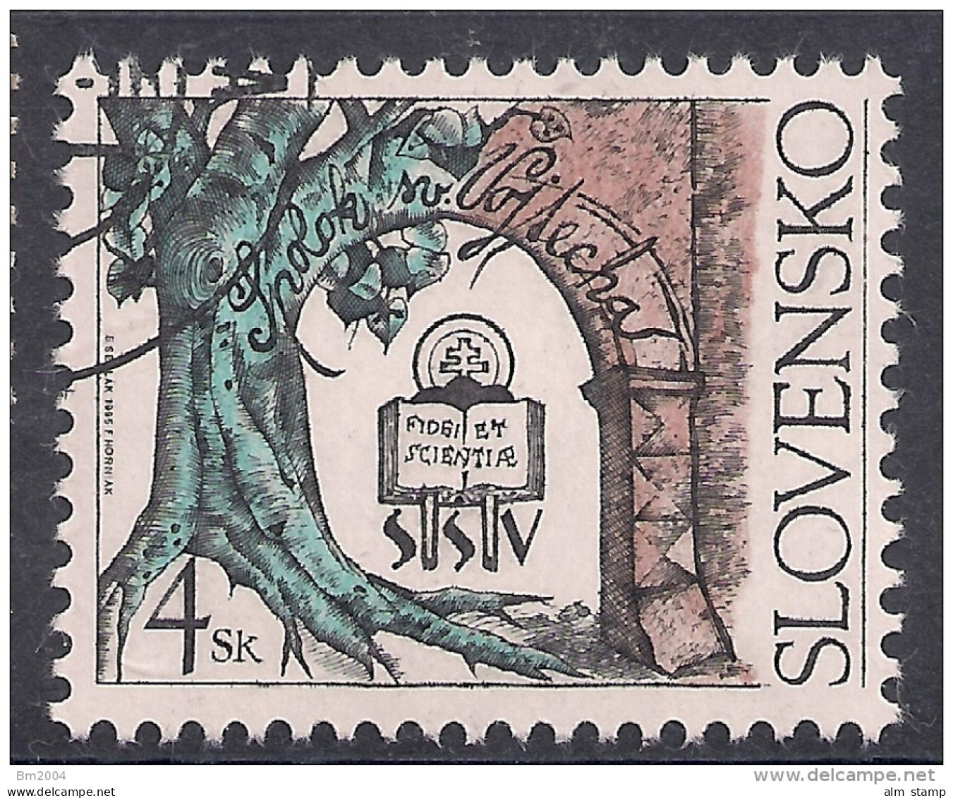 1995 Slowakei Mi. 239  Used    Verein Des Hl. Adalbert - Oblitérés