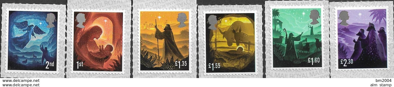 2019 Grossbritannien Mi.   **MNH    Christmas - Unused Stamps