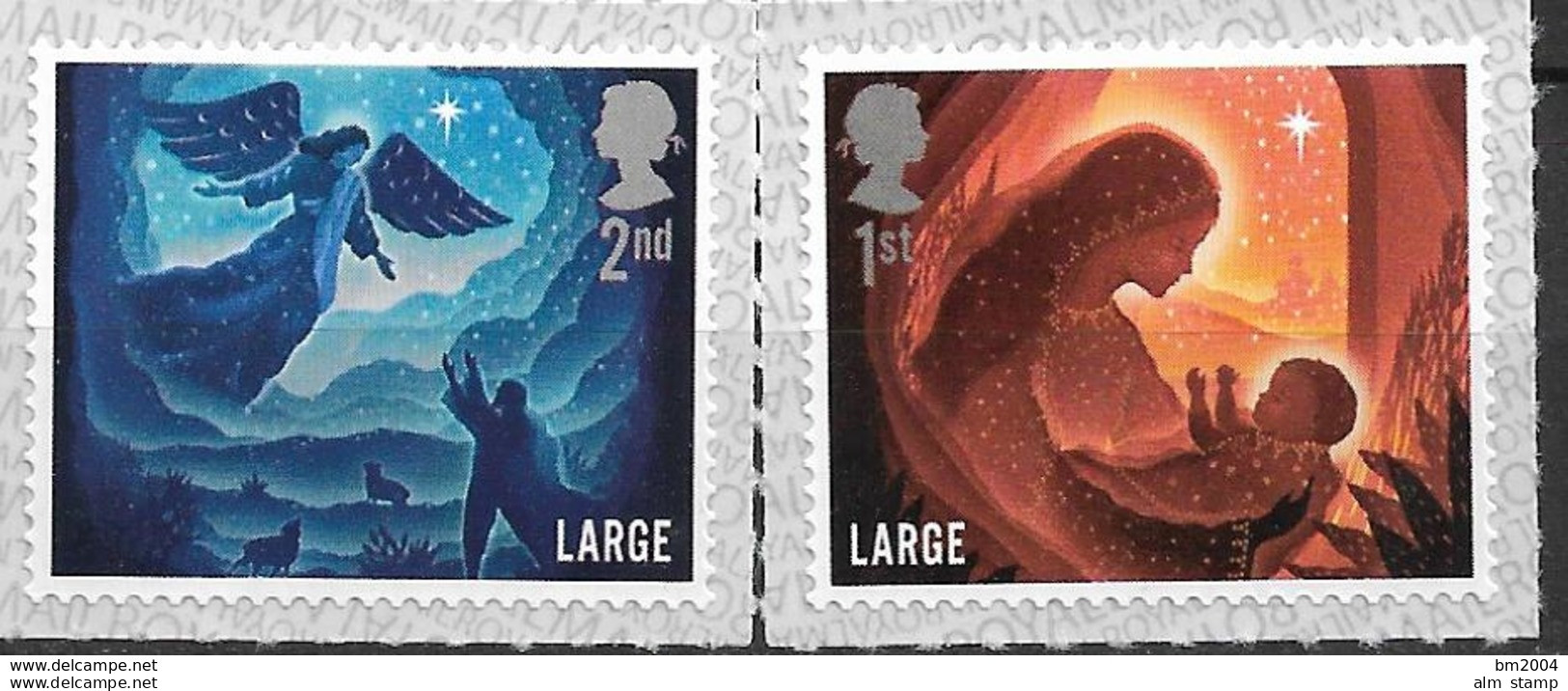 2019 Grossbritannien Mi.   **MNH    Christmas - Unused Stamps