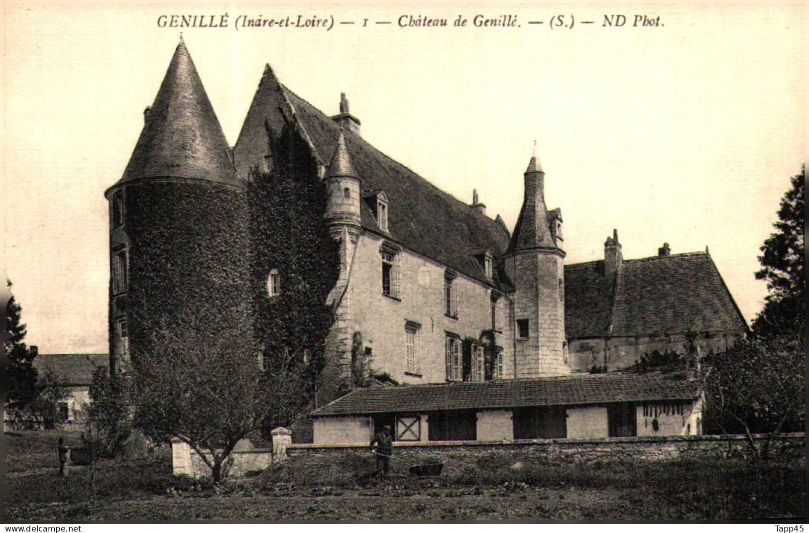 Carte Postale >  37460  Genillé  >  Les Caractéristiques Sont En Gros Sur L’image > Réf C 01/02 - Genillé