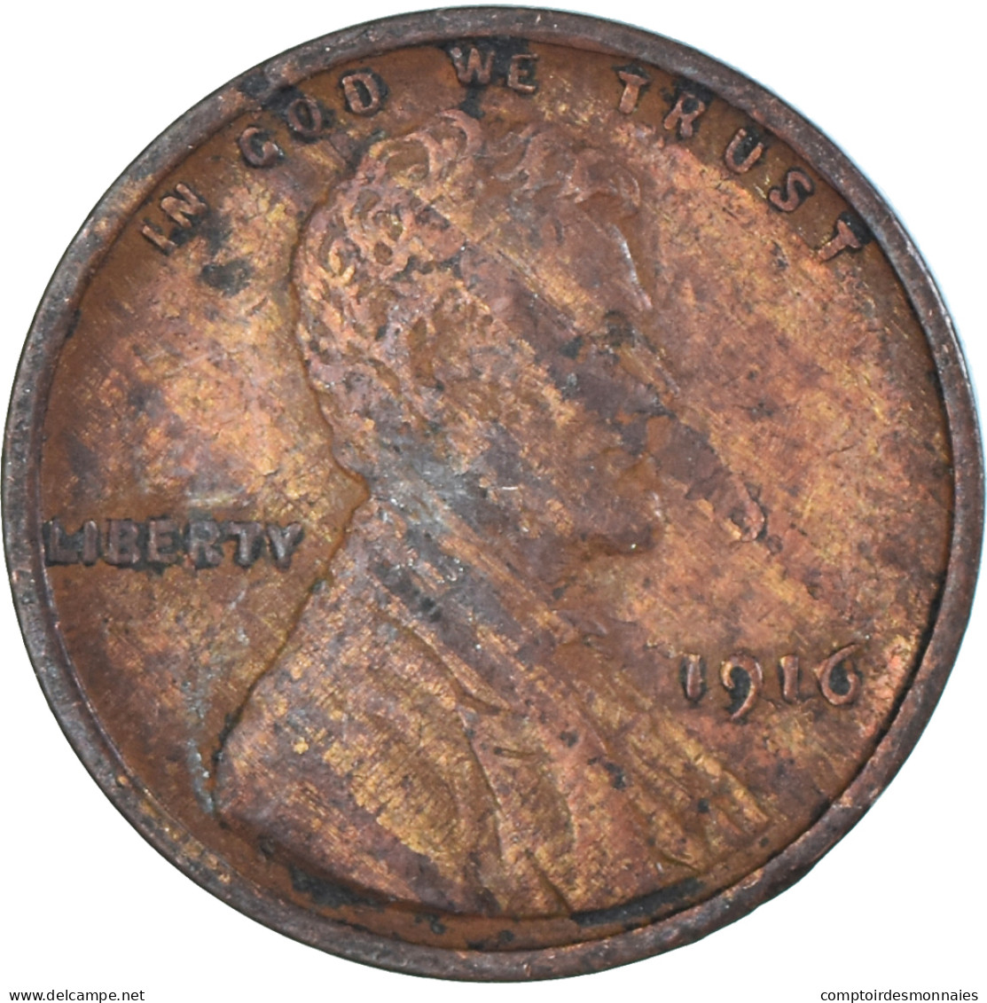 Monnaie, États-Unis, Cent, 1916 - 1913-1938: Buffalo