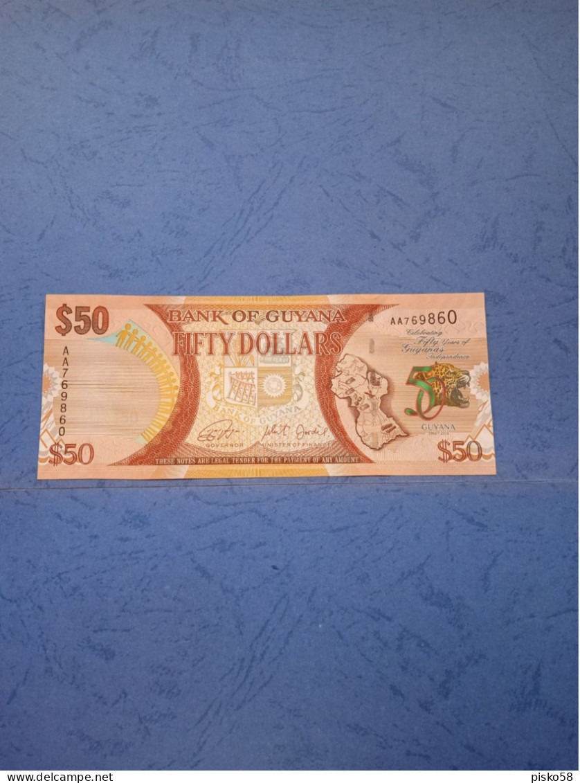 GUYANA-P41 50D 2016 UNC - Guyana