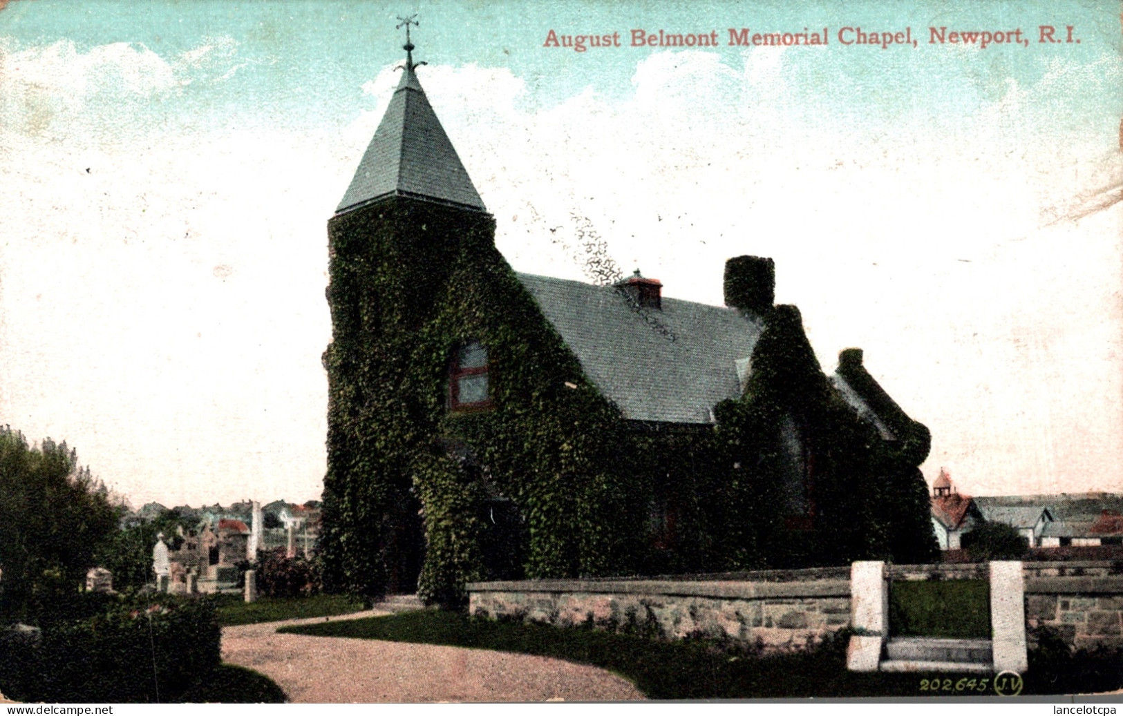 AUGUST BELMONT MEMORIAL CHAPEL - NEWPORT - R.I. - Newport