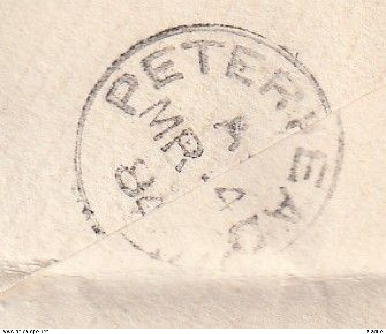 1884 - QV - Enveloppe De ABERDEEN Vers The Inspector Of Poor, PETERHEAD , Scotland, Ecosse - 1 D Stamp - Arrival Stamp - Postmark Collection