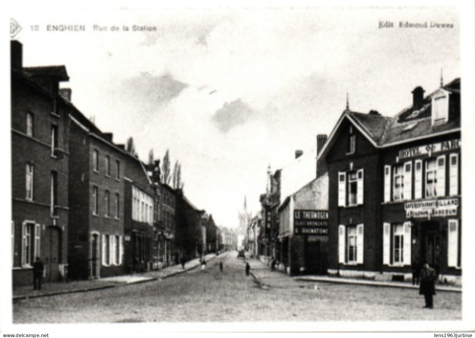 Enghien , Reproduction Sur Papier Photo - Enghien - Edingen