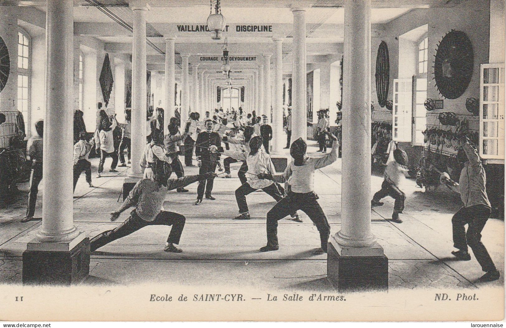 Escrime - Ecole De Saint Cyr - La Salle D' Armes - Fencing