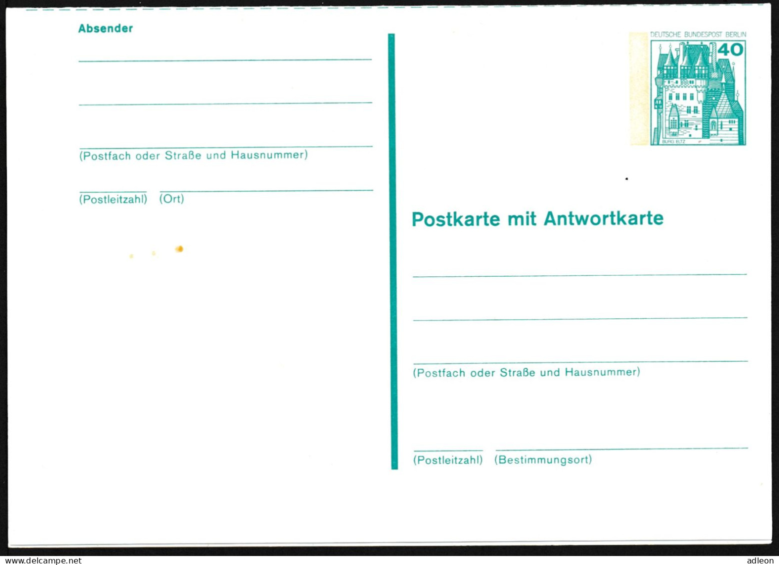 Berlin - Entier Postal / W-Berlin - Poskarte P 107 ** - Postkaarten - Ongebruikt