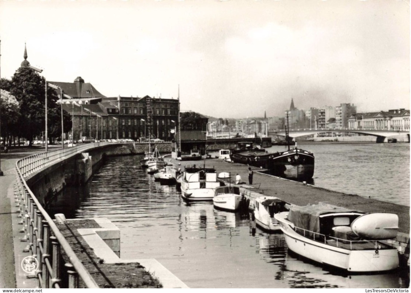 BELGIQUE - Liège - L'Evêché Et Le Port Des Yachts - Carte Postale - Liege