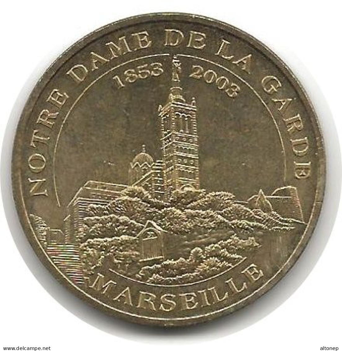 Marseille - 13 : Basilique Notre-Dame De La Garde (Monnaie De Paris, 2003) - 2003