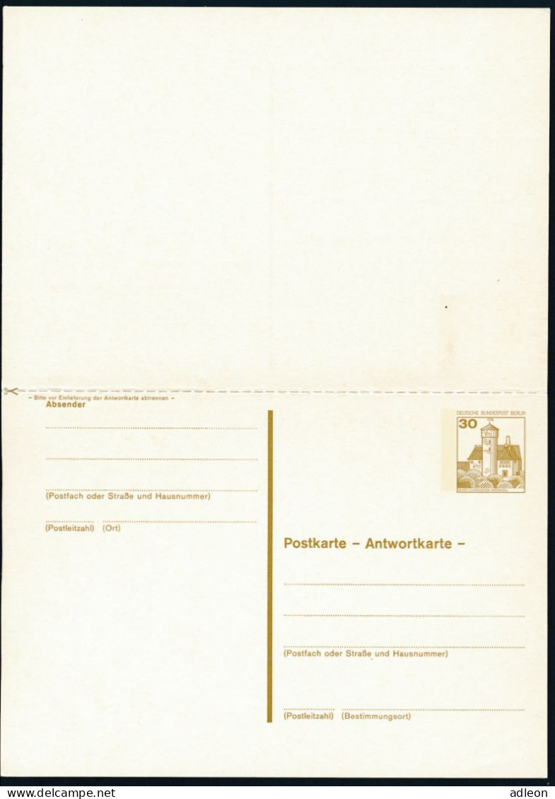 Berlin - Entier Postal / W-Berlin - Poskarte P 111** - Postkaarten - Ongebruikt