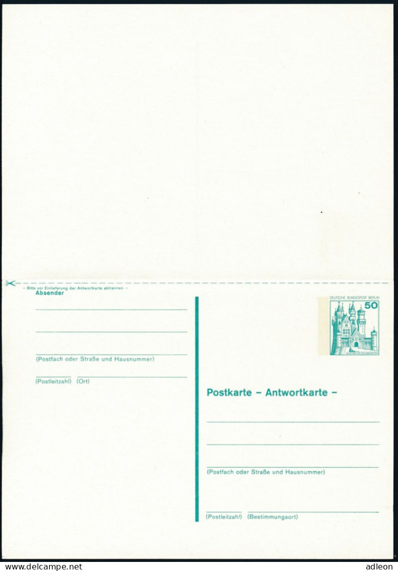 Berlin - Entier Postal / W-Berlin - Poskarte P 112** - Postkaarten - Ongebruikt