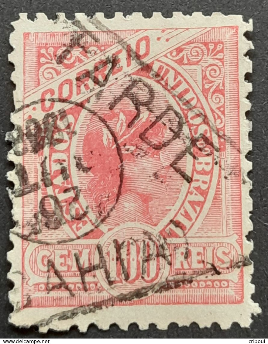 Bresil Brasil Brazil 1900 Liberté Liberty Liberta Yvert 117 O Used - Usati