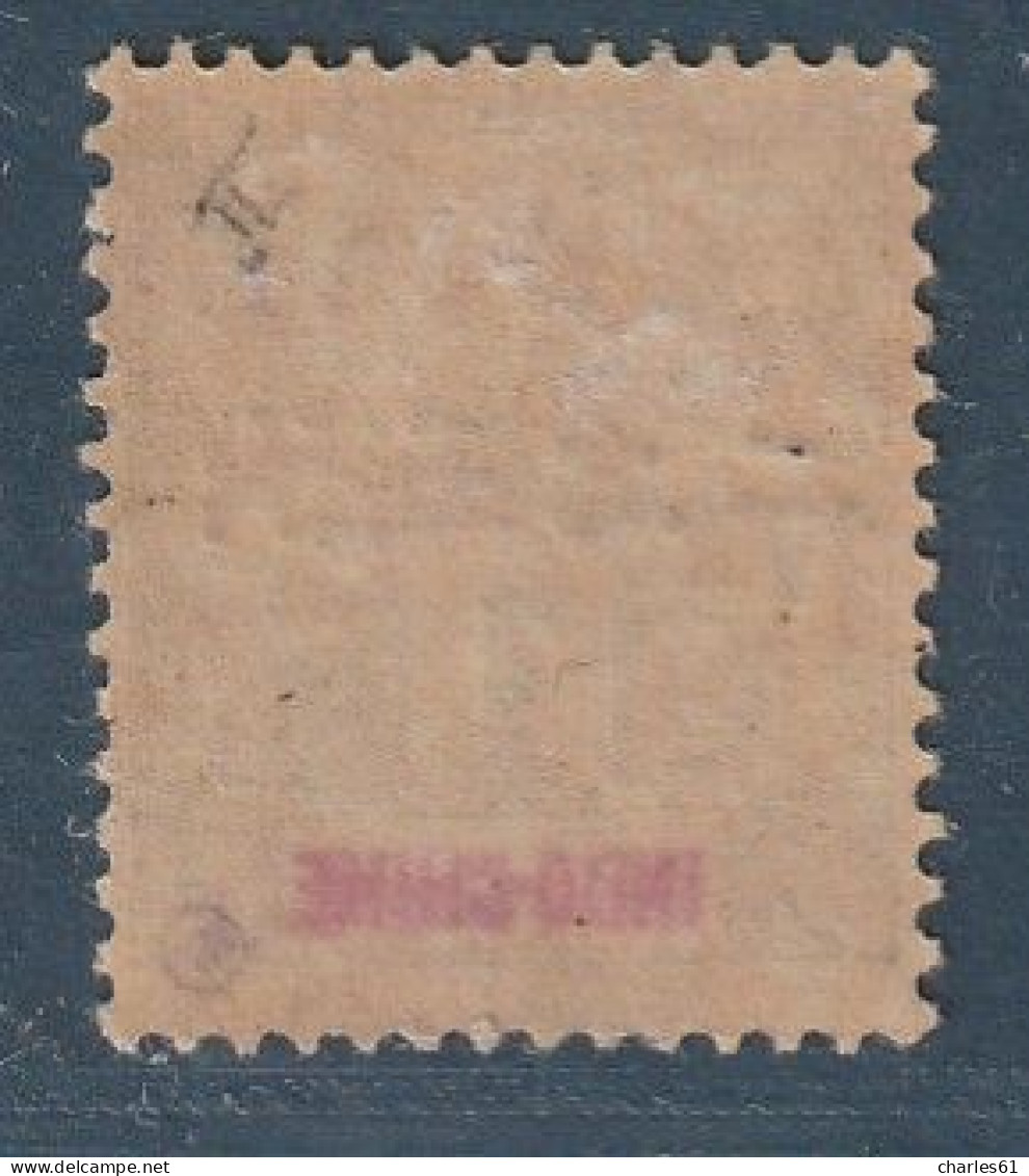 CHINE - N°49 * (1904) 1c Noir - Unused Stamps