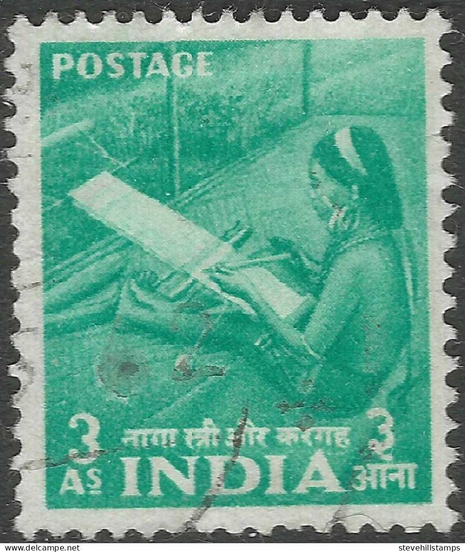 India. 1955 Five Year Plan. 3a Used. SG 359 - Oblitérés