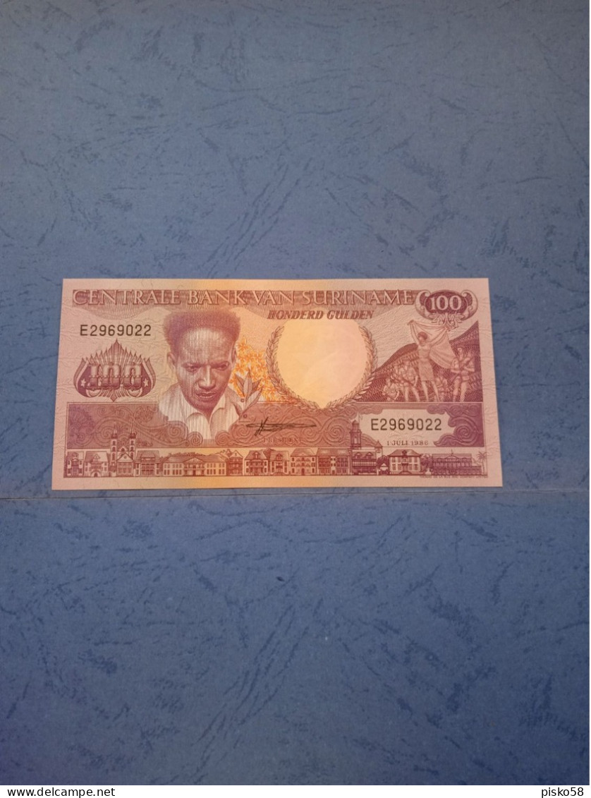 SURINAME-P133a 100G 1986 UNC - Surinam