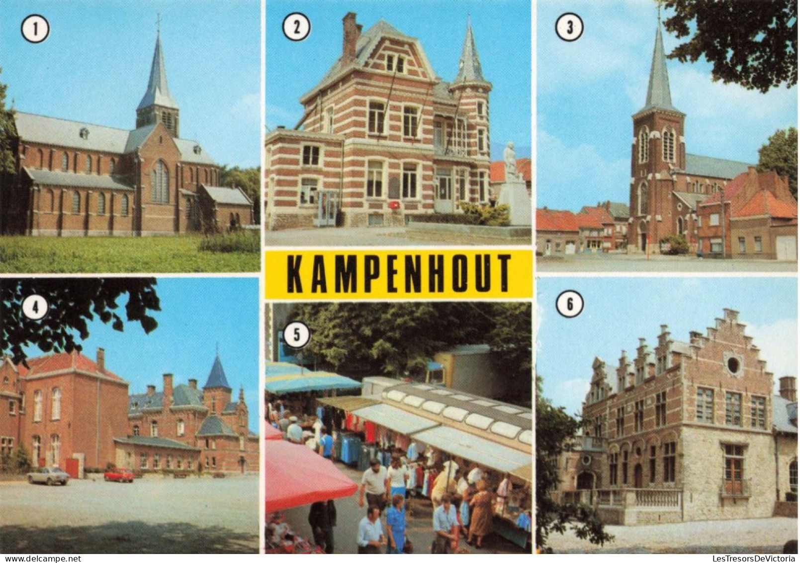 BELGIQUE - Kampenhout - Multi-vues - Colorisé - Carte Postale - Kampenhout