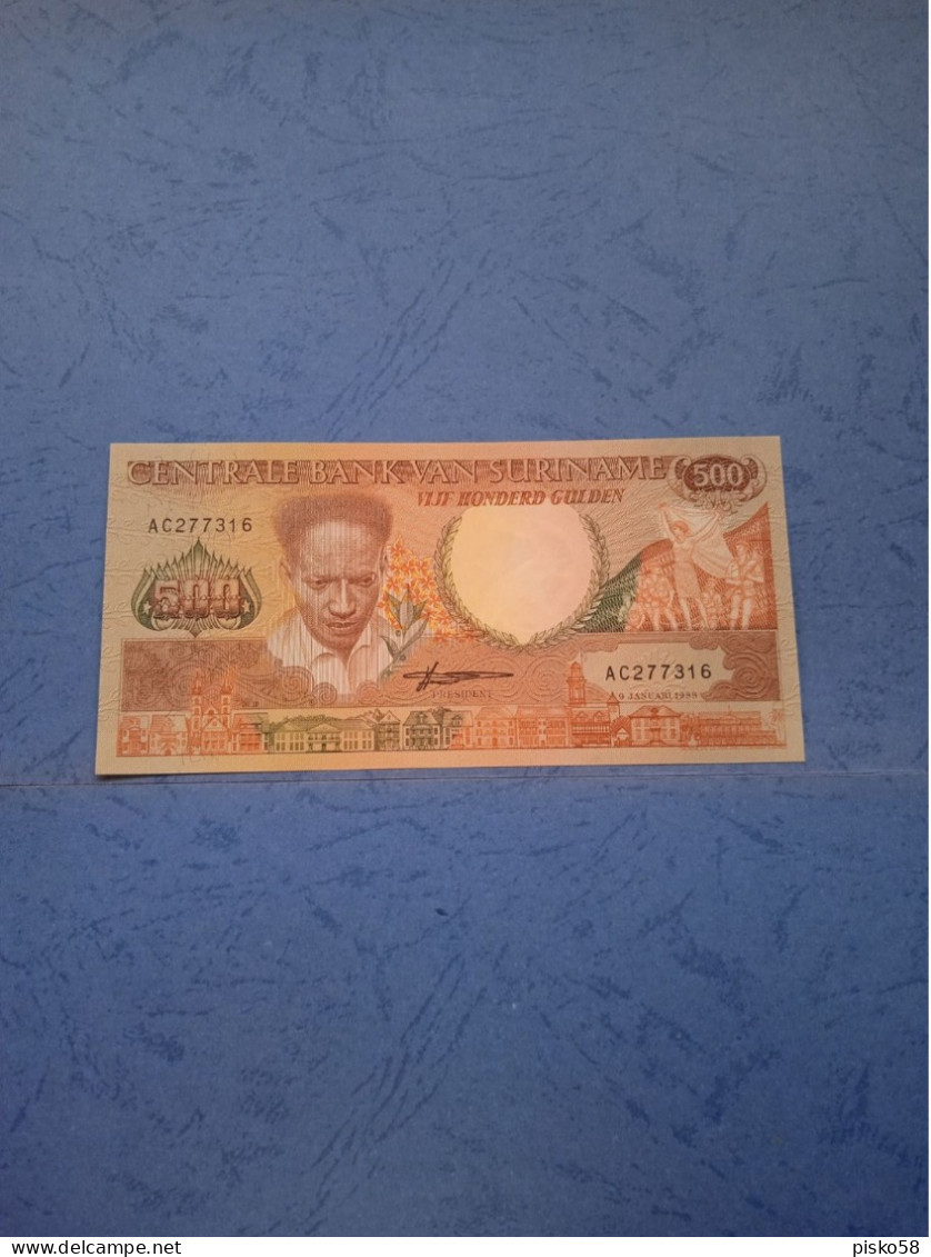 SURINAME-P135 500G 1988 UNC - Surinam