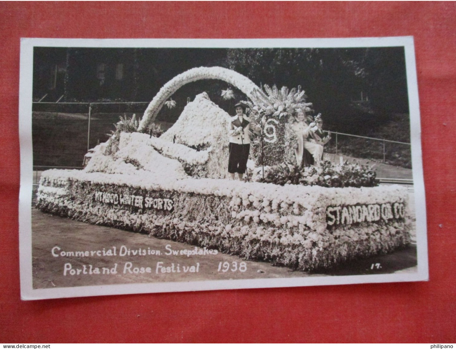 RPPC 1938 Commercial Division Sweepstakes.    Portland Rose Festival Ref 6228 - Portland