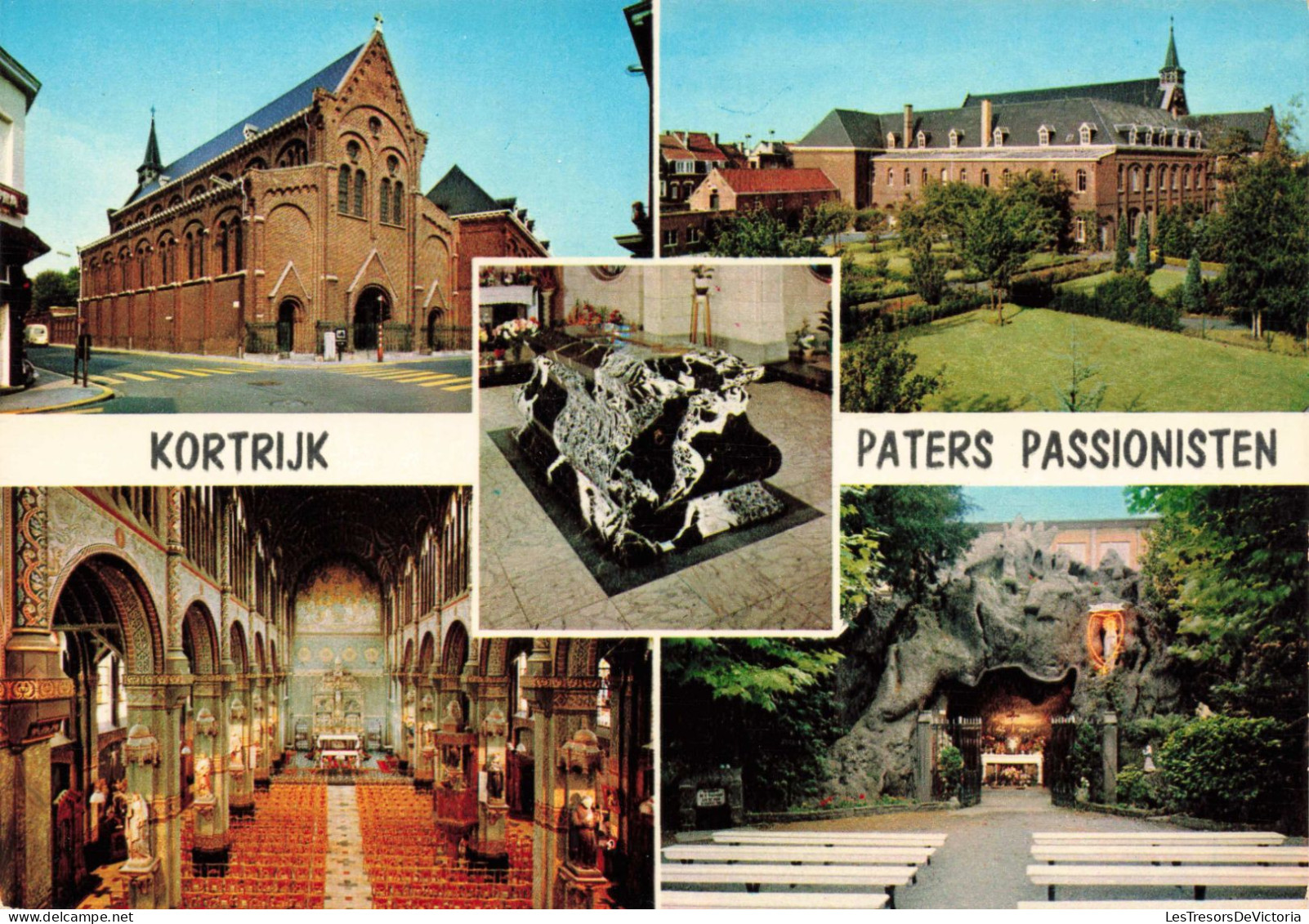 BELGIQUE - Kortrijk - Paters Passionisten - Colorisé - Carte Postale - Kortrijk