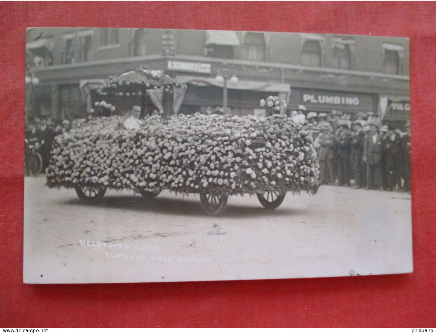 RPPC Decorated Auto.    Rose City Festival    Portland Rose Festival- Oregon > Portland  Ref 6228 - Portland