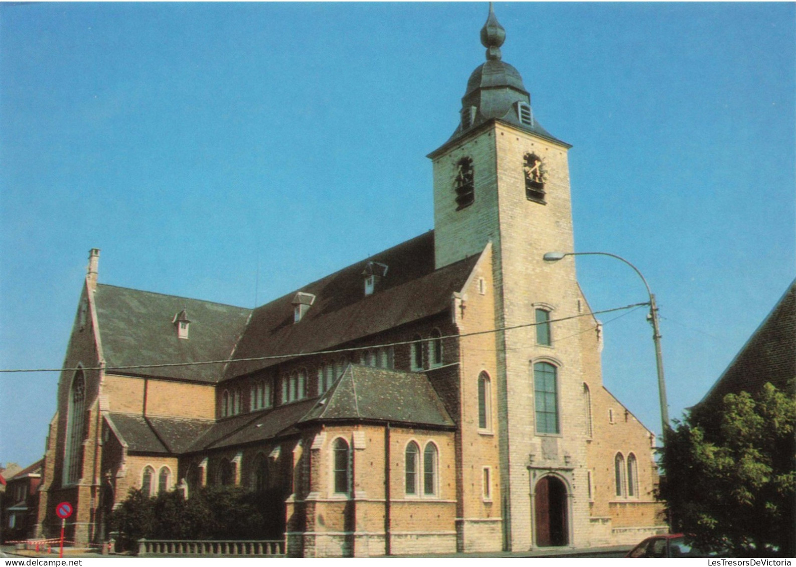 BELGIQUE - Kortenberg - L'église - Colorisé - Carte Postale - Kortenberg