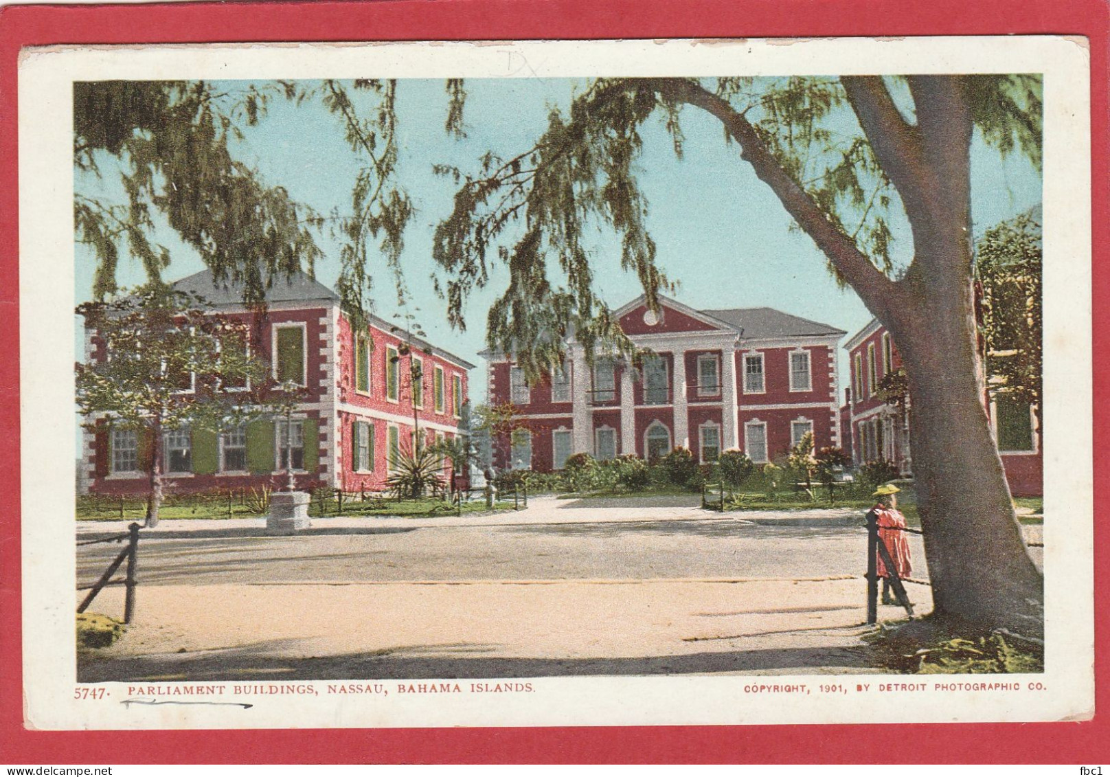 Bahamas - Nassau - Parliament Buildings (1901) - Bahamas