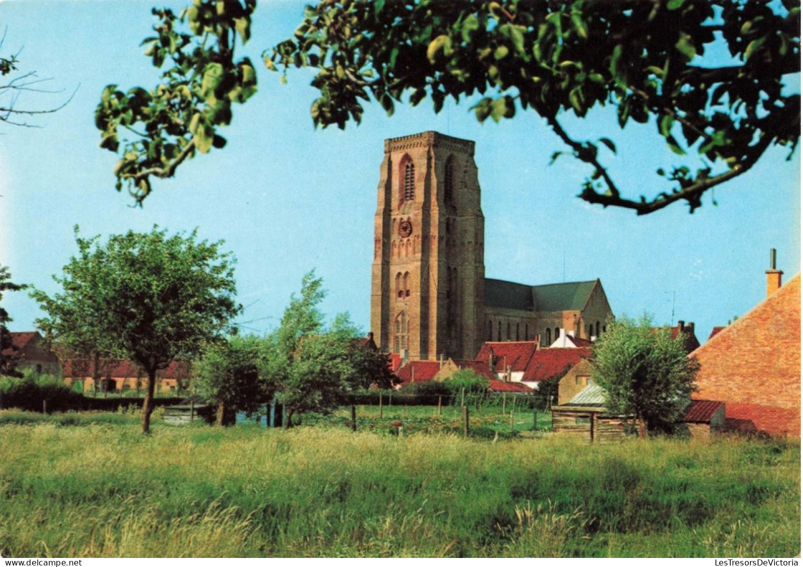 BELGIQUE - Lissewege - Village Pittoresque Des Polders Flamands - Colorisé - Carte Postale - Brugge