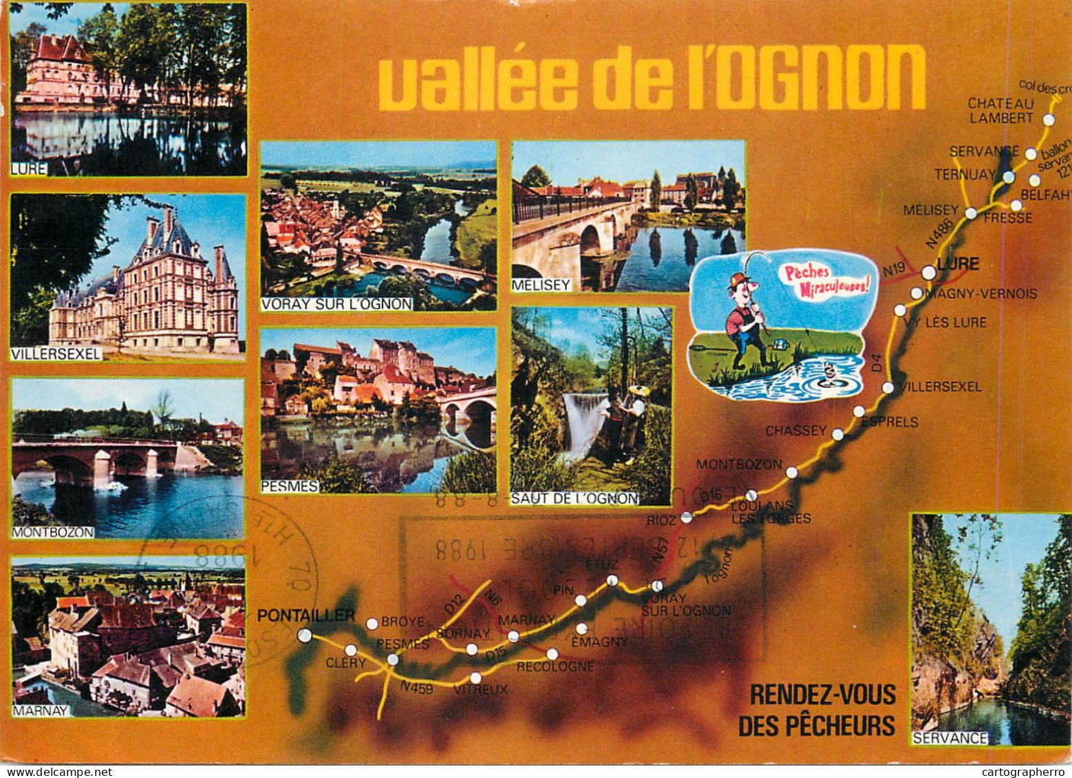France Haute Saône > Montbozon 1988 - Montbozon