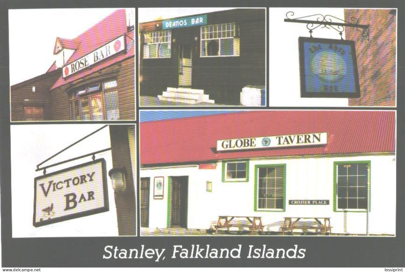 Falkland Islands:Stanley, Globe Tavern, Rose Bar, Deanos Bar, Victory Bar - Falkland Islands