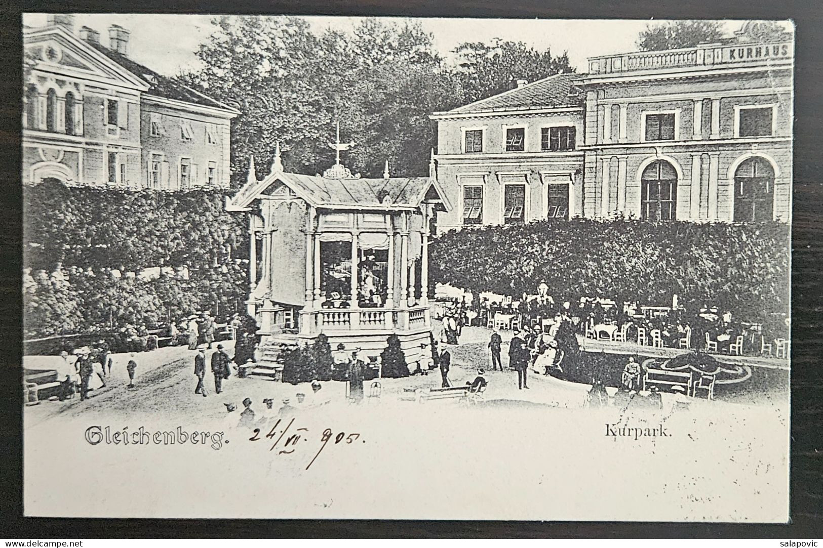 Austria, Gleichenberg Kurpark 1905  R1/15 - Bad Gleichenberg