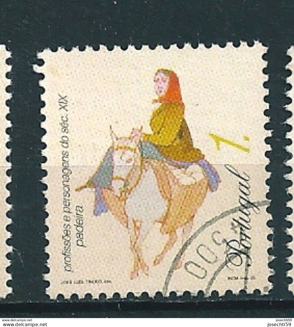 N° 2047 Boulangère  Timbre Portugal Oblitéré  1995 - Oblitérés