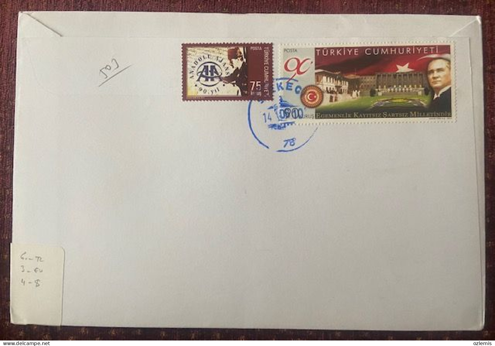 TURKEY,TURKEI,TURQUIE ,2010 THE SULTAN'S BOATS , COVER,FIRST DAY  FDC - FDC