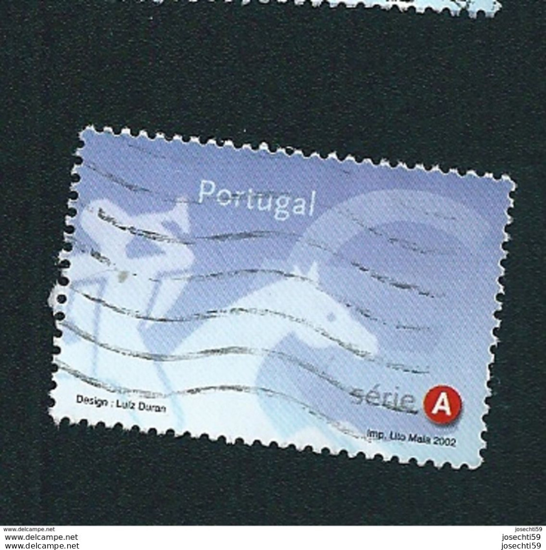 N° 2548 Postillon  Emblème Postal Et Symbole Cavalier A Oblitéré Timbre Portugal 2002 - Oblitérés