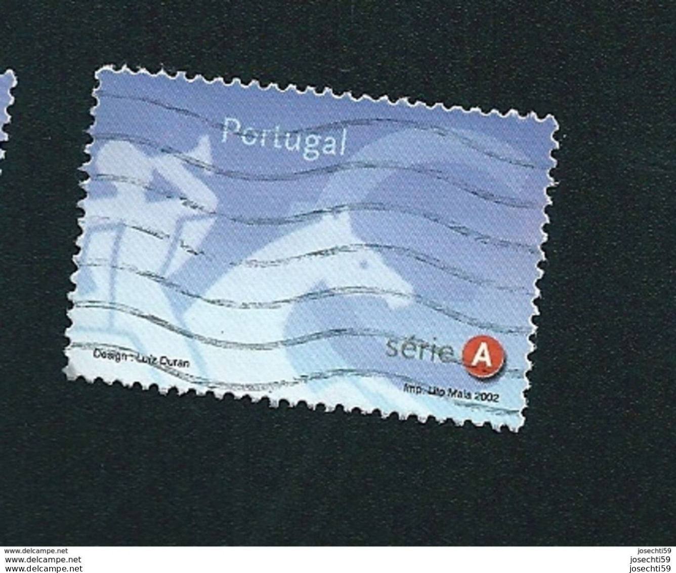 N° 2548 Postillon  Emblème Postal Et Symbole Cavalier A Oblitéré Timbre Portugal 2002 - Oblitérés