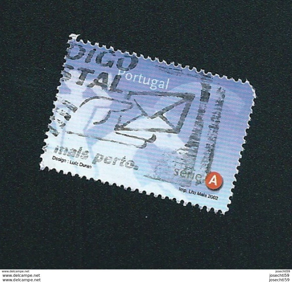 N° 2548 Postillon  Emblème Postal Et Symbole Cavalier A Oblitéré Timbre Portugal 2002 - Oblitérés