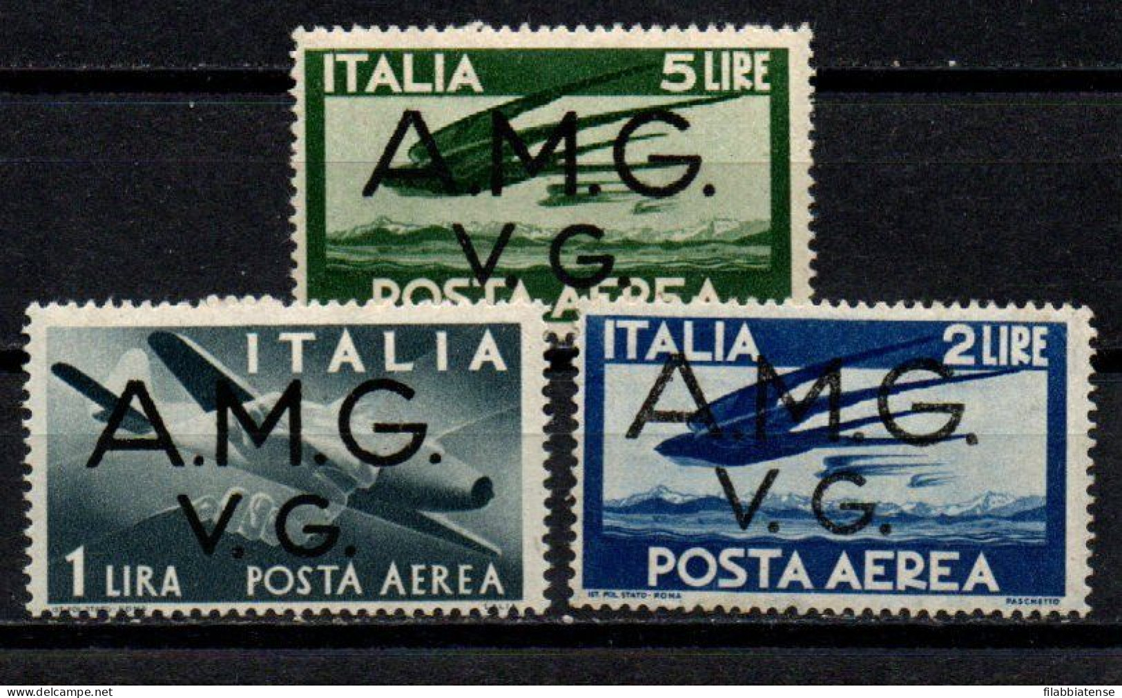 1946 - Italia - Venezia Giulia AMG-VG E 2/4 Posta Aerea     ------- - Neufs