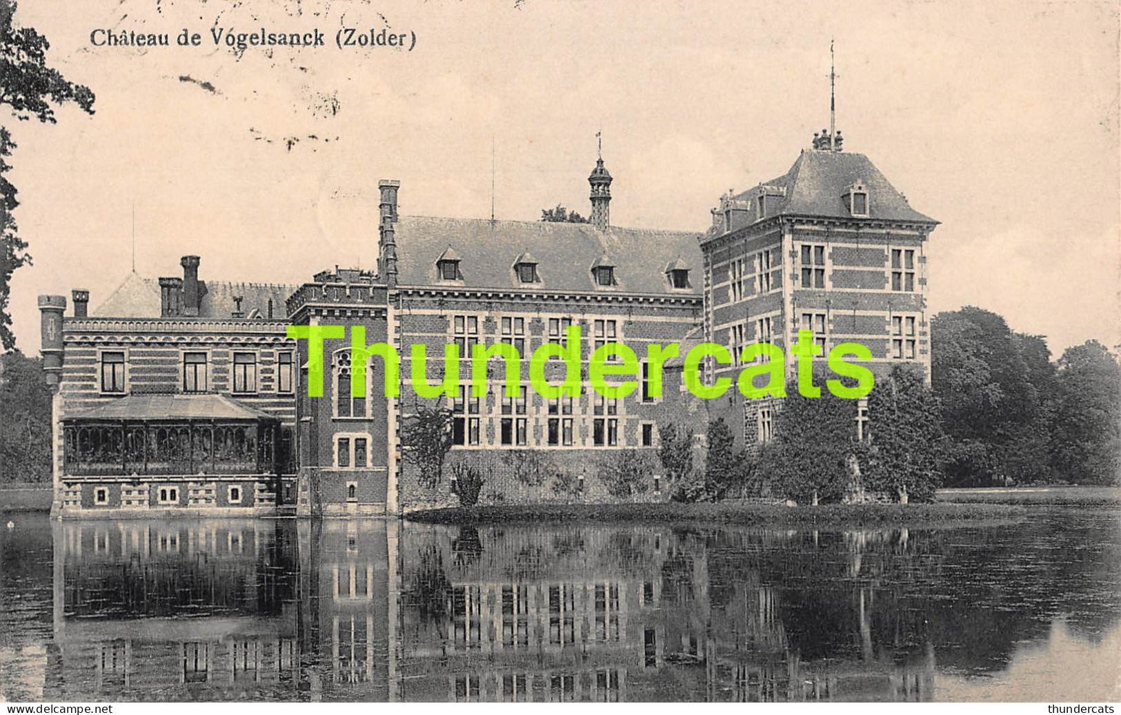 CPA CHATEAU DE VOGELSANCK ZOLDER  - Heusden-Zolder