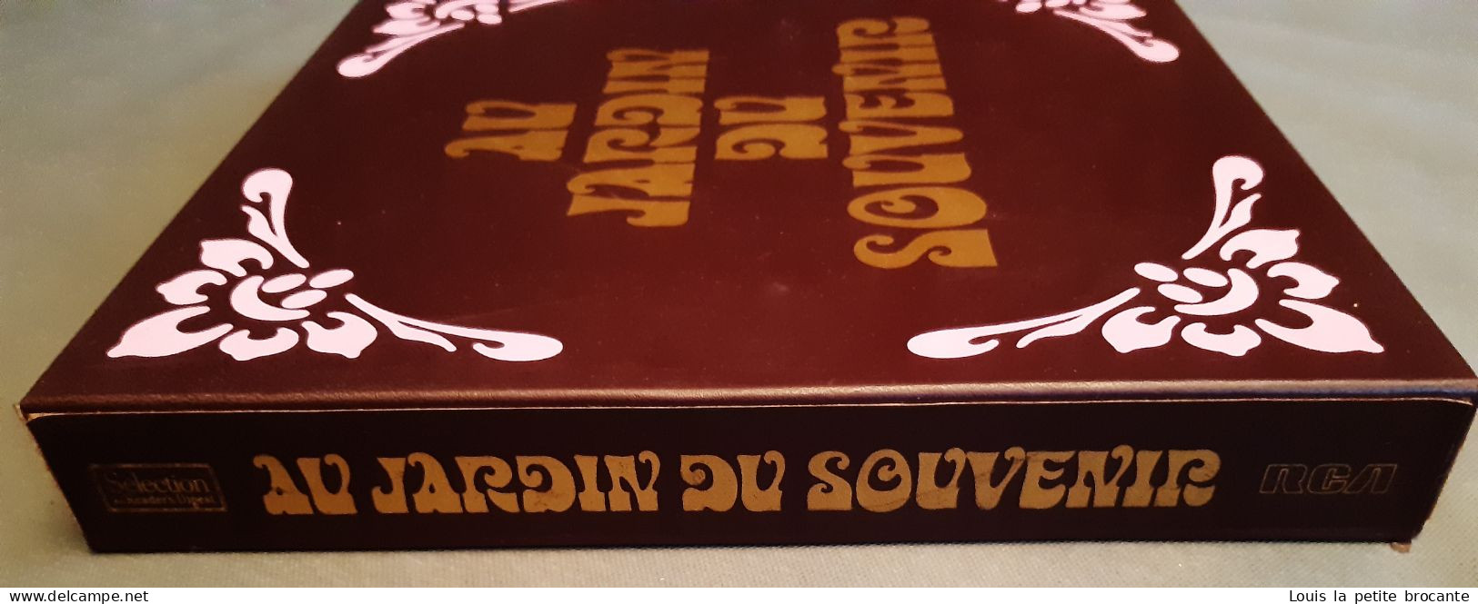 Coffret De 11 Disques Vinyles Sur 12, AU JARDIN DU SOUVENIR, RCA - Sélection Du Reader's Digest, Très Bon état - Colecciones Completas