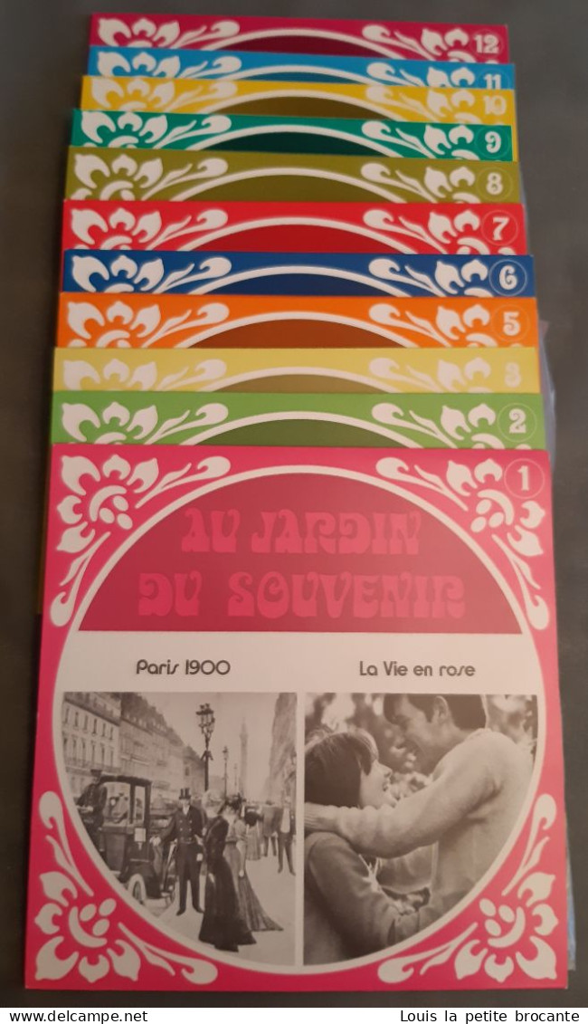 Coffret De 11 Disques Vinyles Sur 12, AU JARDIN DU SOUVENIR, RCA - Sélection Du Reader's Digest, Très Bon état - Complete Collections