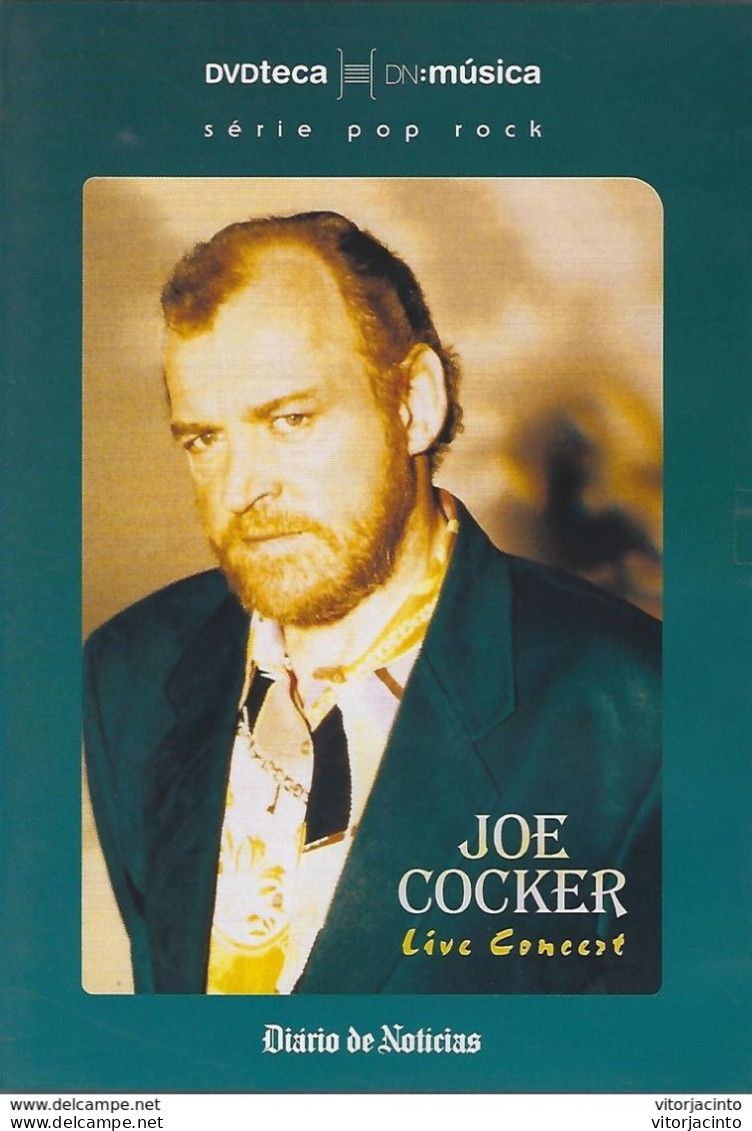 JOE COCKER Live Concert (15 Oct 1996) - DVD - Concert & Music