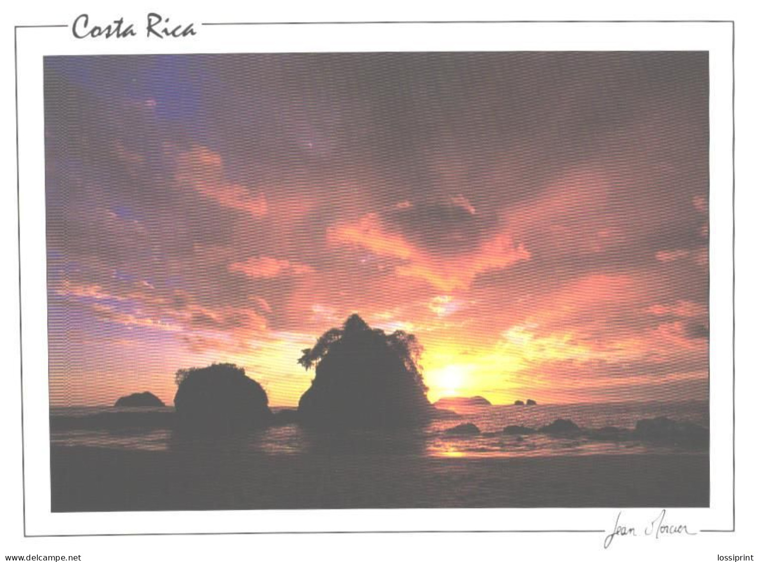 Costa Rica:Sunset At Manuel Antonio National Park - Costa Rica