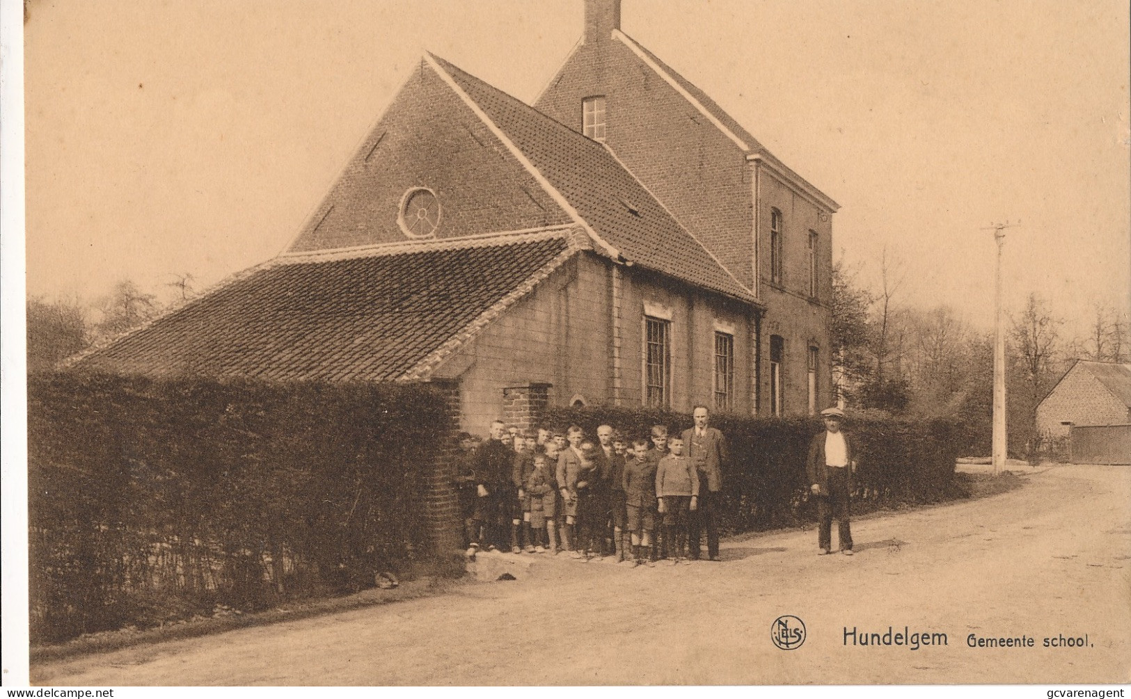 HUNDELGEM  GEMEENTESCHOOL       ZIE AFBEELDINGEN - Zwalm