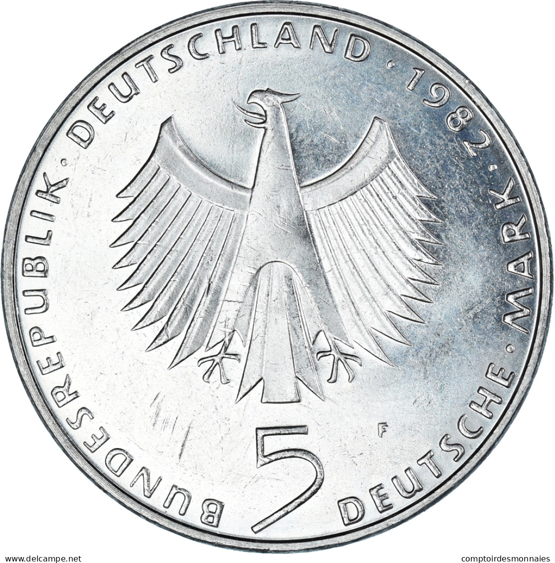 Monnaie, Allemagne, 5 Mark, 1982 - 5 Marcos