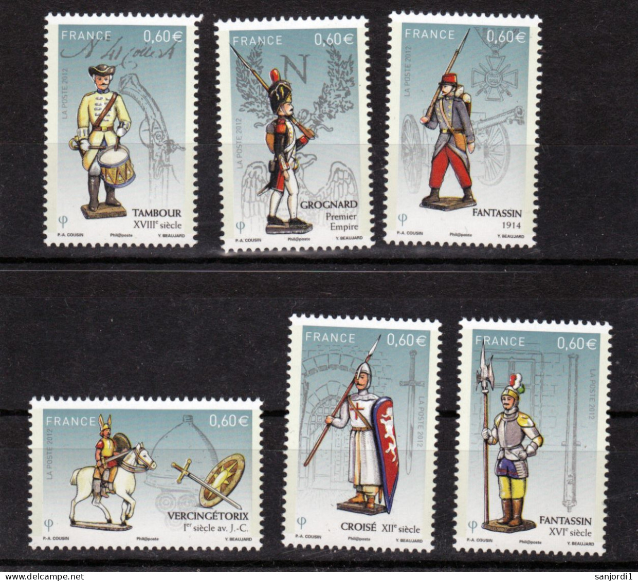 France 4665 4670  Soldats De Plomb Neuf TB ** MNH Sin Charnela Prix De La Poste 3.6 - Neufs