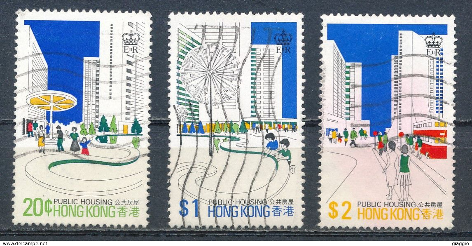 °°° HONG KONG - Y&T N°369/72 - 1981 °°° - Used Stamps