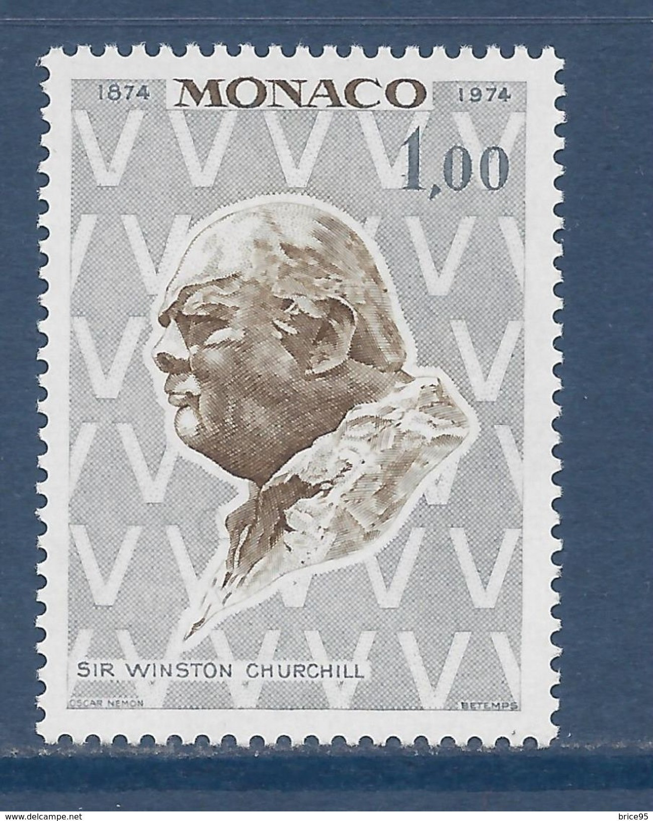 Monaco - Yt N° 965 ** - Neufs Sans Charnière - 1974 - Unused Stamps