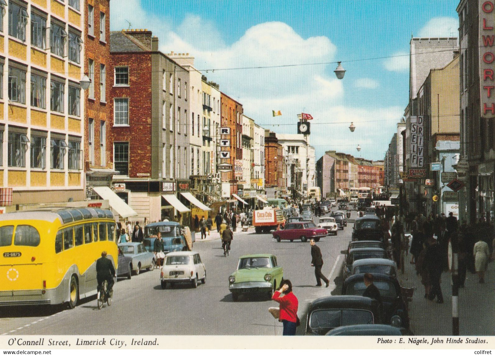 Irlande - Limerick  -  O'Connell Street - Limerick