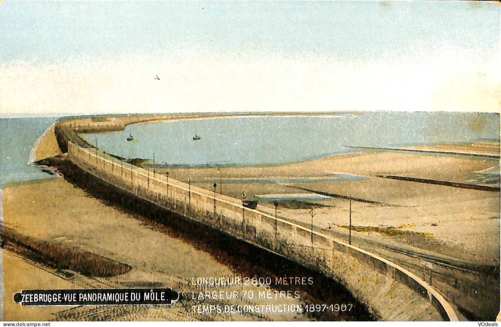 Belgique - Flandre Occidentale - Zeebrugge - Vue Panoramique Du Môle - Zeebrugge