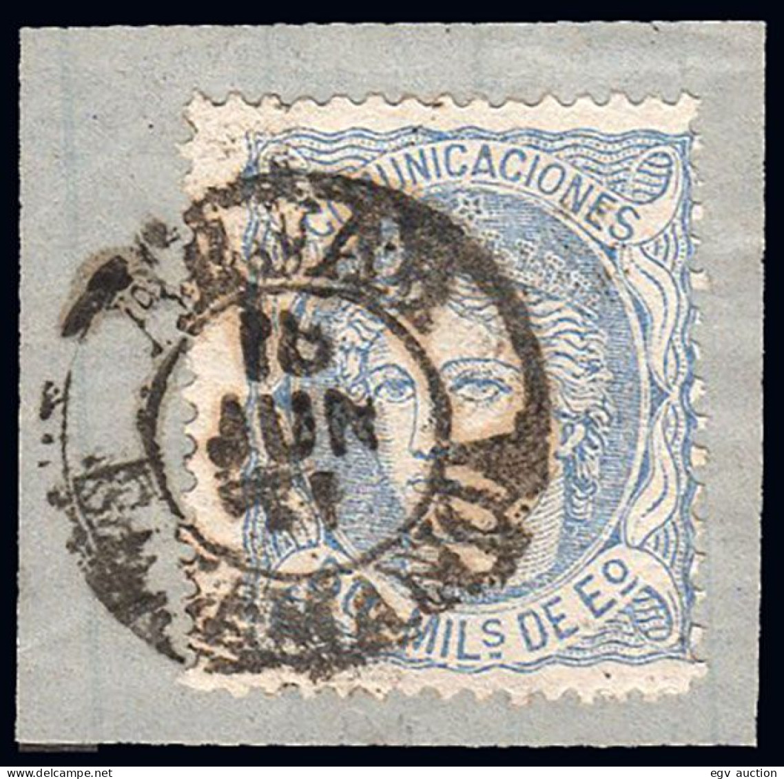 Salamanca - Edi O 107 - 50 Mil. - Fragmento Mat Fech. Tp. I "Béjar" - Used Stamps